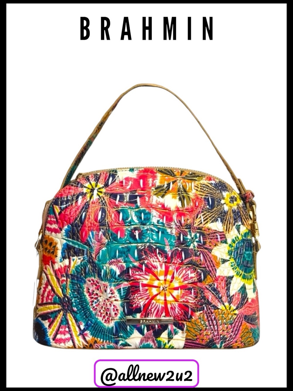 Brahmin Georgina Desert Bloom Melbourne Full Inclus